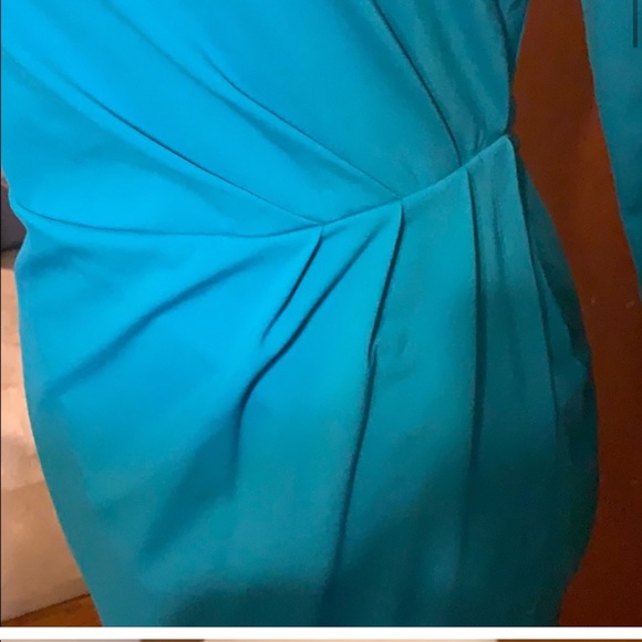 The Limited Turquoise Dress size O - Picture 3 of 4